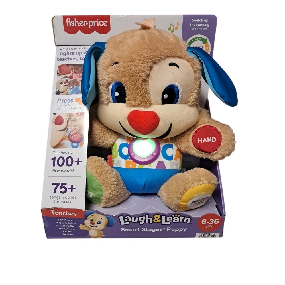 Fisher Price Laugh and Learn Smart Stages Puppy 75+ songs, sounds &phrases
